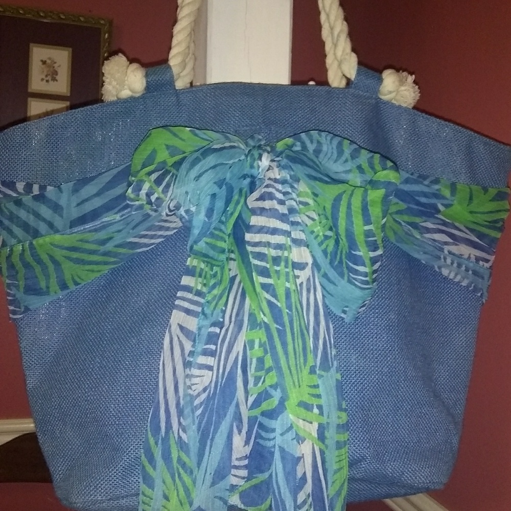 Never used Mudpie beach tote